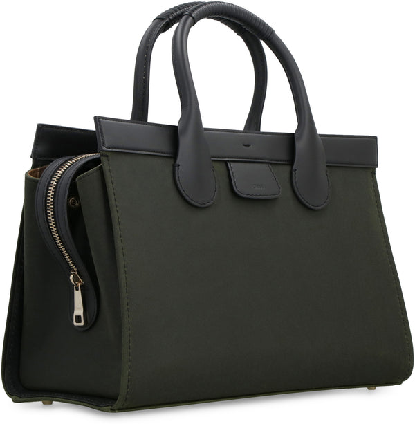 Barbour x Chloé - Edith canvas tote bag-2